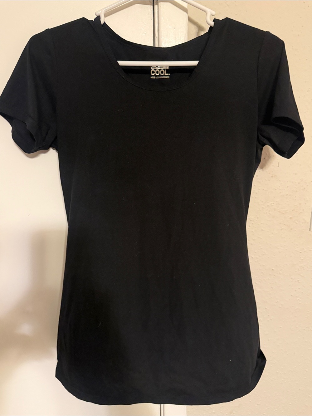 Black Women's Crew Neck Tee - Brand
